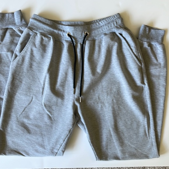 Men's Lightweight Gray Joggers Sz L - Picture 7 of 8